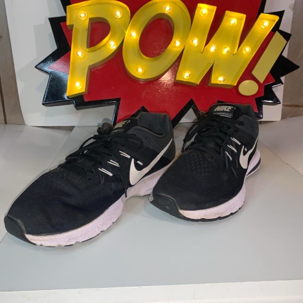 Nike Zoom Winflo US Size 11 Low Mens Running Shoes Black, Used Great Cond No Box